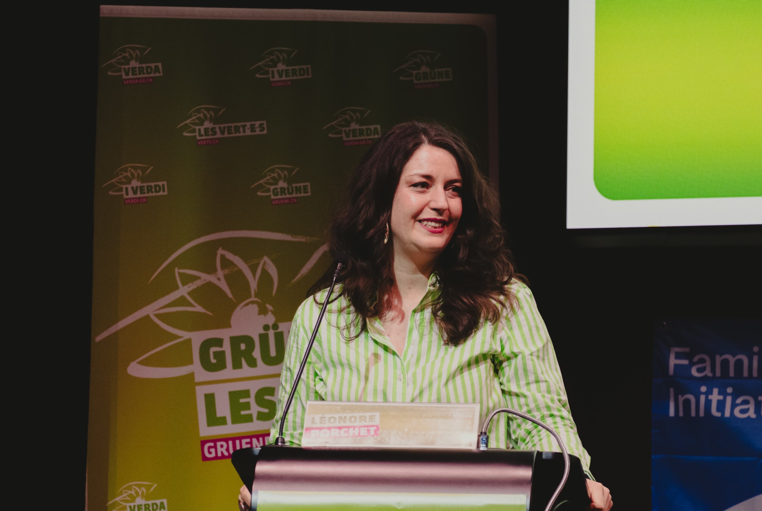 Léonore Porchet élue à la vice-présidence des Vert·e·s suisses
